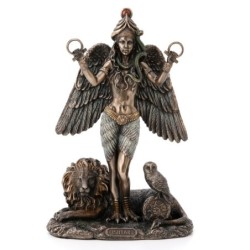 Signes Grimalt By SIGRIS - Figura Diosa Ishtar Dorado de Resina | Figura de Persona Figuras De Resina Para Jardin Figura Resina