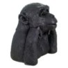 Signes Grimalt By SIGRIS - Busto Mono Negro de Resina | Figura de Mono Figuras Decoracion Figuras Decoracion Modernas 20x18x18cm