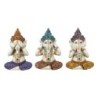 Signes Grimalt By Sigris - Figuras Decorativas | Figura Dios Ganesha -  21 x 9 x 15  cm | Pack 3 Unidades | Color: Multicolor