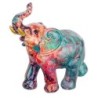 Signes Grimalt By SIGRIS - Figura Elefante Rojo de Resina | Figura de Elefante Figuras Decorativas Decoracion Salon 10x5x10cm