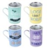 By SIGRIS Mug Kawai Con Filtro Diseño Sigris Incluye 4 Unidades Cocina Mugs Y Vasos Colección Te Signes Grimalt Decor And Go