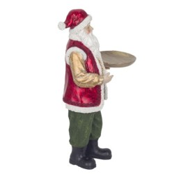 Signes Grimalt By SIGRIS - Figura Papa Noel Rojo de Resina | Figura de Navidad Figura Navidad Figuras De Navidad 35x16x19cm