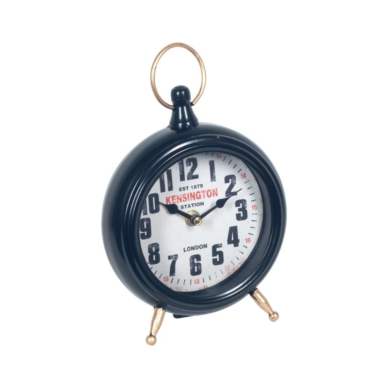 Signes Grimalt By Sigris - Reloj Sobremesa Vintage | Decoración Vintage, Color azul, 25x16.5cm Signes Grimalt Decor And Go