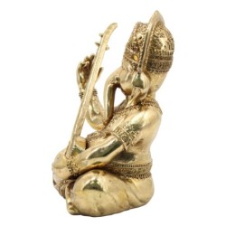 Signes Grimalt By SIGRIS - Figura Buda Dorado de Resina | Figura de Buda Figuras Decorativas Decoracion Salon 29x14x22cm