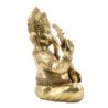 Signes Grimalt By SIGRIS - Figura Buda Dorado de Resina | Figura de Buda Figuras Decorativas Decoracion Salon 29x14x22cm