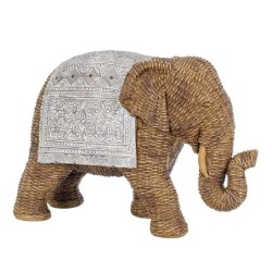 Signes Grimalt By SIGRIS - Figura Elefante Marrón de Resina | Figura de Elefante Figuras De Resina Para Jardin Figura Resina Dec