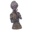 Signes Grimalt By Sigris - Figuras Decorativas | Figura Africana - Figuras de Resina - 28 x 12 x 12  cm | Color: Dorado