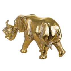 Signes Grimalt By SIGRIS - Figura Elefante Dorado de Resina | Figura de Elefante Figuras De Resina Para Jardin Figura Resina Dec