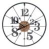 Signes Grimalt By SIGRIS - Reloj Abstracto Negro de Metal | Reloj Reloj Vintage Pared Reloj Pared Vintage 60x5x60cm