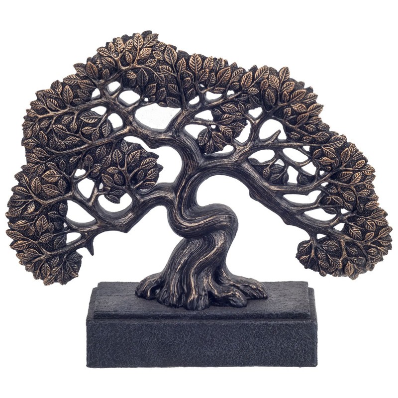 Signes Grimalt By SIGRIS - Figura Árbol de la vida Negro de Resina | Figura Figuras Decorativas Decoracion Salon cm