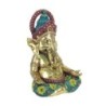 Signes Grimalt By Sigris - Figuras Decorativas | Figura Bronce Dios Ganesha Yoga - 22 x 10 x 15  cm | Color: Dorado