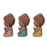 Signes Grimalt By Sigris - Figuras Decorativas | Budas Decorativos - Figuras de Budas, Pack de 3 - 7 x 3,5 x 3x5 cm