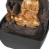 Signes Grimalt By SIGRIS - Fuente buda con luz Dorado de Resina | Fuente Budas De La Suerte Buda Suerte 18x13x13cm