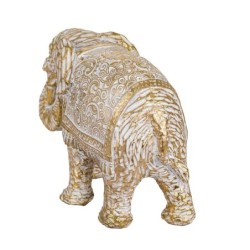 Signes Grimalt By SIGRIS - Figura Elefante Dorado de Resina | Figura de Elefante Figuras De Resina Para Jardin Figura Resina Dec