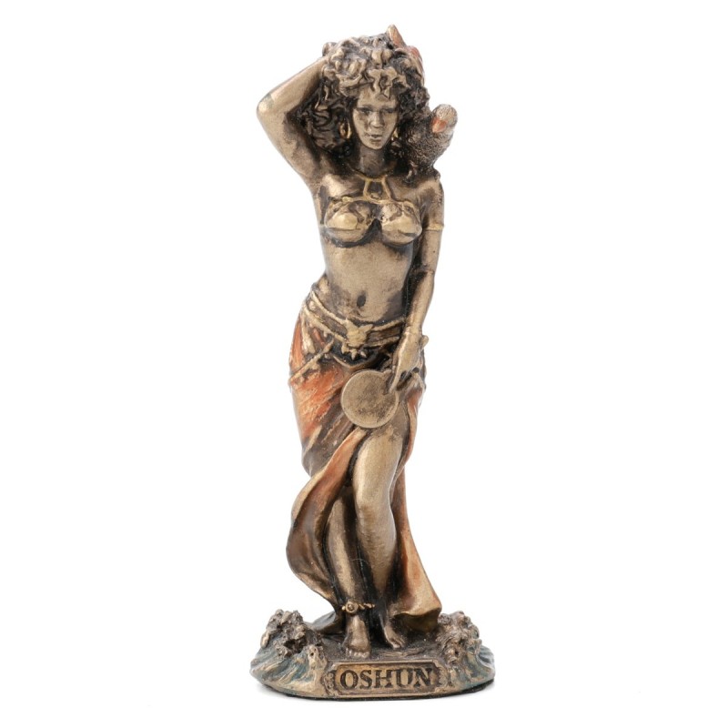 Signes Grimalt By SIGRIS - Figura Diosa Oshun Dorado de Resina | Figura de Persona Figuras De Resina Para Jardin Figura Resina D