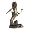 Signes Grimalt By SIGRIS - Figura Sirenita Dorado de Resina | Figura de Persona Figuras De Resina Para Jardin Figura Resina Deco