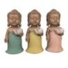 Signes Grimalt By Sigris - Figuras Decorativas | Budas Decorativos - Figuras de Budas, Pack de 3 - 17,5x7,5x7 cm