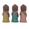 Signes Grimalt By Sigris - Figuras Decorativas | Budas Decorativos - Figuras de Budas, Pack de 3 - 17,5x7,5x7 cm