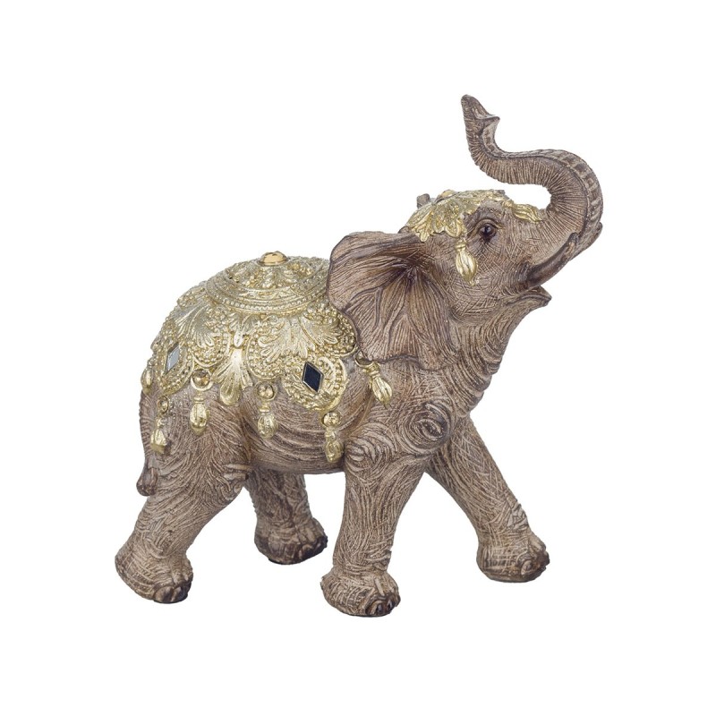 Signes Grimalt By SIGRIS - Figura Elefante Marrón de Resina | Figura de Elefante Figuras De Resina Para Jardin Figura Resina Dec