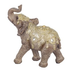 Signes Grimalt By SIGRIS - Figura Elefante Marrón de Resina | Figura de Elefante Figuras De Resina Para Jardin Figura Resina Dec