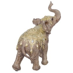 Signes Grimalt By SIGRIS - Figura Elefante Marrón de Resina | Figura de Elefante Figuras De Resina Para Jardin Figura Resina Dec