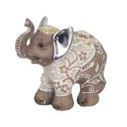 Signes Grimalt By SIGRIS - Figura Elefante Blanco de Resina | Figura de Elefante Figuras De Resina Para Jardin Figura Resina Dec