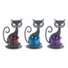 By SIGRIS Gato Portavela T-Lite Decoración Jarrones Y Porta velas Colección Varios Signes Grimalt Decor And Go