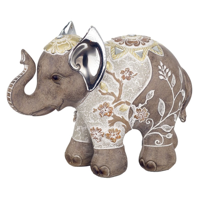 Signes Grimalt By SIGRIS - Figura Elefante Blanco de Resina | Figura de Elefante Figuras De Resina Para Jardin Figura Resina Dec