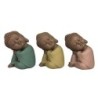 Signes Grimalt By Sigris - Figuras Decorativas | Budas Decorativos - Figuras de Budas, Pack de 3 - 11x8,5x8 cm