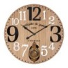 Signes Grimalt By SIGRIS - Reloj Pared Marrón de Mdf | Reloj Reloj Vintage Pared Reloj Pared Vintage 58x4x58cm