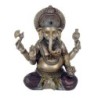 Signes Grimalt By Sigris - Figuras Decorativas | Figura Dios Ganesha Resina - 20 x 10 x 16,5  cm | Color: Gris