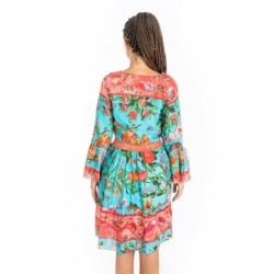 Isla Bonita by SIGRIS - Vestidos | Vestido Corto para el Verano con Diseño Bohemio - Vestido Playero de Mujer