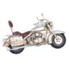 Signes Grimalt  By Sigris - Figura Moto Harley  Regalo | Vehiculos Blanco - 15x11x27 cm