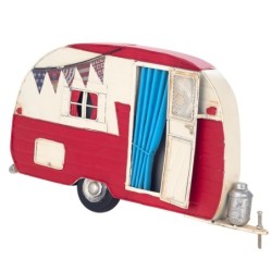 Signes Grimalt  By Sigris - Figura Caravana  Regalo | Vehiculos Rojo - 20x5x38 cm