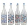 Signes Grimalt  By Sigris - Botellas con tapón Pack 4 Unidades Cocina | Utensilios Azul - 31x8x8 cm