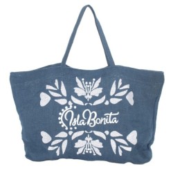 Isla Bonita By Sigris - Bolso de mujer grande con cremallera | Ideal para ir a la playa o de compras - 100% de