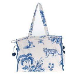 Isla Bonita By Sigris - Bolso de mujer grande con cremallera | Ideal para ir a la playa o de compras - 100% de