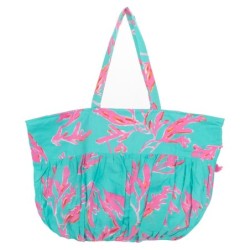 Isla Bonita By Sigris - Bolso grande para mujer con manijas y cremallera | Ideal para la playa - 100% Algodón