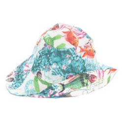 Isla Bonita By Sigris - Sombrero de playa para Mujer | Con tela transpirable ideal para la playa y la piscina