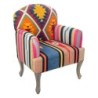 ORIGEN Home Decor - Sillon  Muebles | Mueble Auxiliar Multicolor - 100x68x75 cm