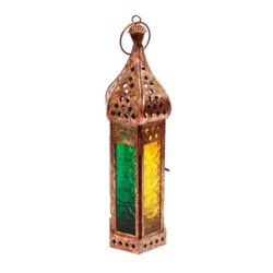 Signes Grimalt  By Sigris - Farol Candelabro  Decoracion | Jarrones Y Portavelas Multicolor - 27x7x7 cm