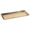 ORIGEN Home Decor - Bandejas decorativas Pack 3 Unidades Decoracion | Bandejas Dorado - 2x15x42 cm