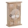 ORIGEN Home Decor - Llavero Árbol vida  Adorno Pared | Cuelgallaves Marrón - 28x8x18 cm