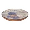 ORIGEN Home Decor - Plato redondo lavanda  Cocina | Cajas Y Bandejas Lila - 2x22x22 cm