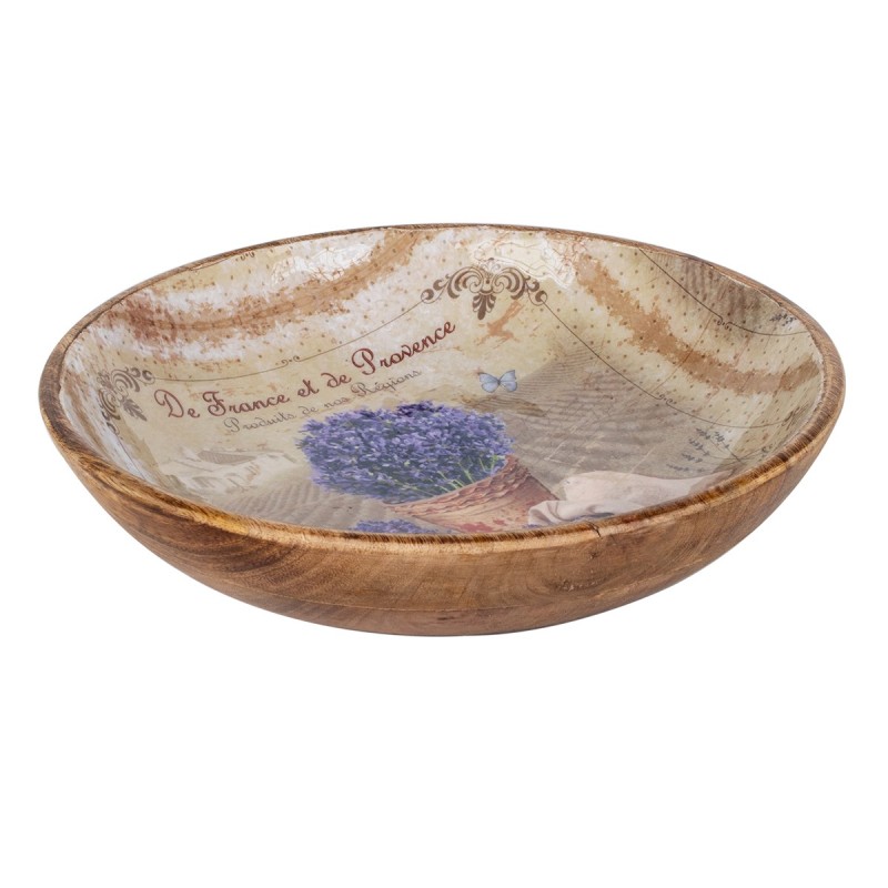 ORIGEN Home Decor - Plato redondo lavanda  Cocina | Cajas Y Bandejas Lila - 7x30x30 cm