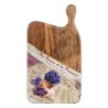 ORIGEN Home Decor - Tabla cuadrada lavanda  Cocina | Cajas Y Bandejas Marrón - 2x19x35 cm