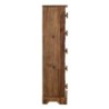 Signes Grimalt  By Sigris - Cajonero robusto 5 Cajones  Muebles | Mueble Auxiliar Marrón - 76x20x24 cm