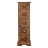 Signes Grimalt  By Sigris - Cajonero robusto 5 Cajones  Muebles | Mueble Auxiliar Marrón - 76x20x24 cm