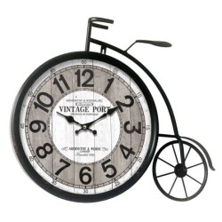 Signes Grimalt  By Sigris - Reloj en forma Bicicleta  Decoracion | Relojes Sobremesa Negro - 50x6x60 cm