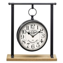 Signes Grimalt  By Sigris - Reloj Sobremesa  Decoracion | Relojes Sobremesa Negro - 31x10x27 cm